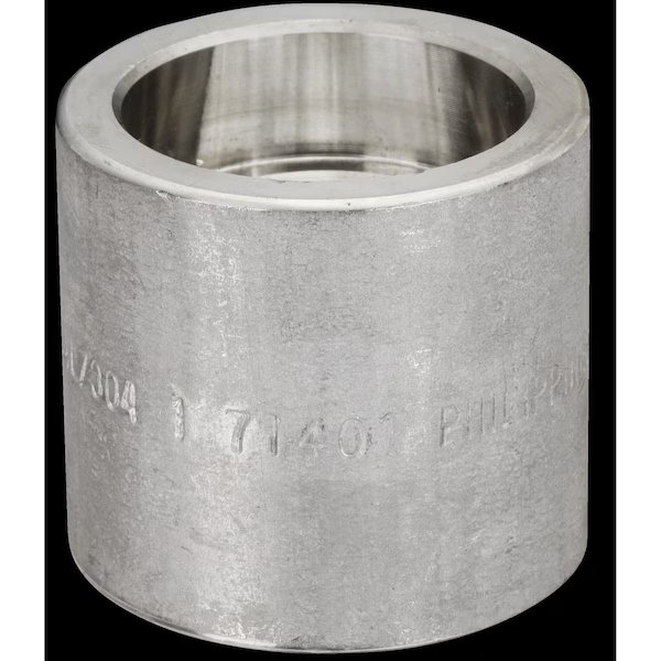 SW Half Coupling, 3M, 316/L, 1/4, SMITH-COOPER, Mfr# 4307005504